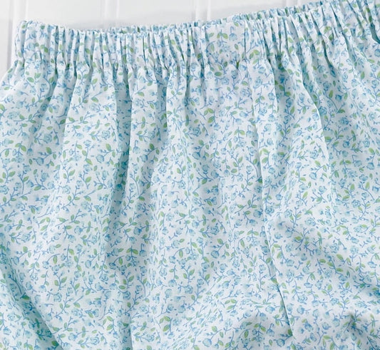 Blue Watercolor Floral Bottoms