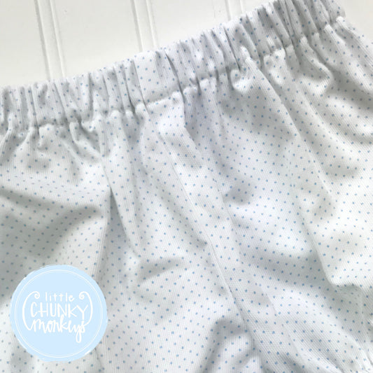 Blue Bitty Dot Bottoms