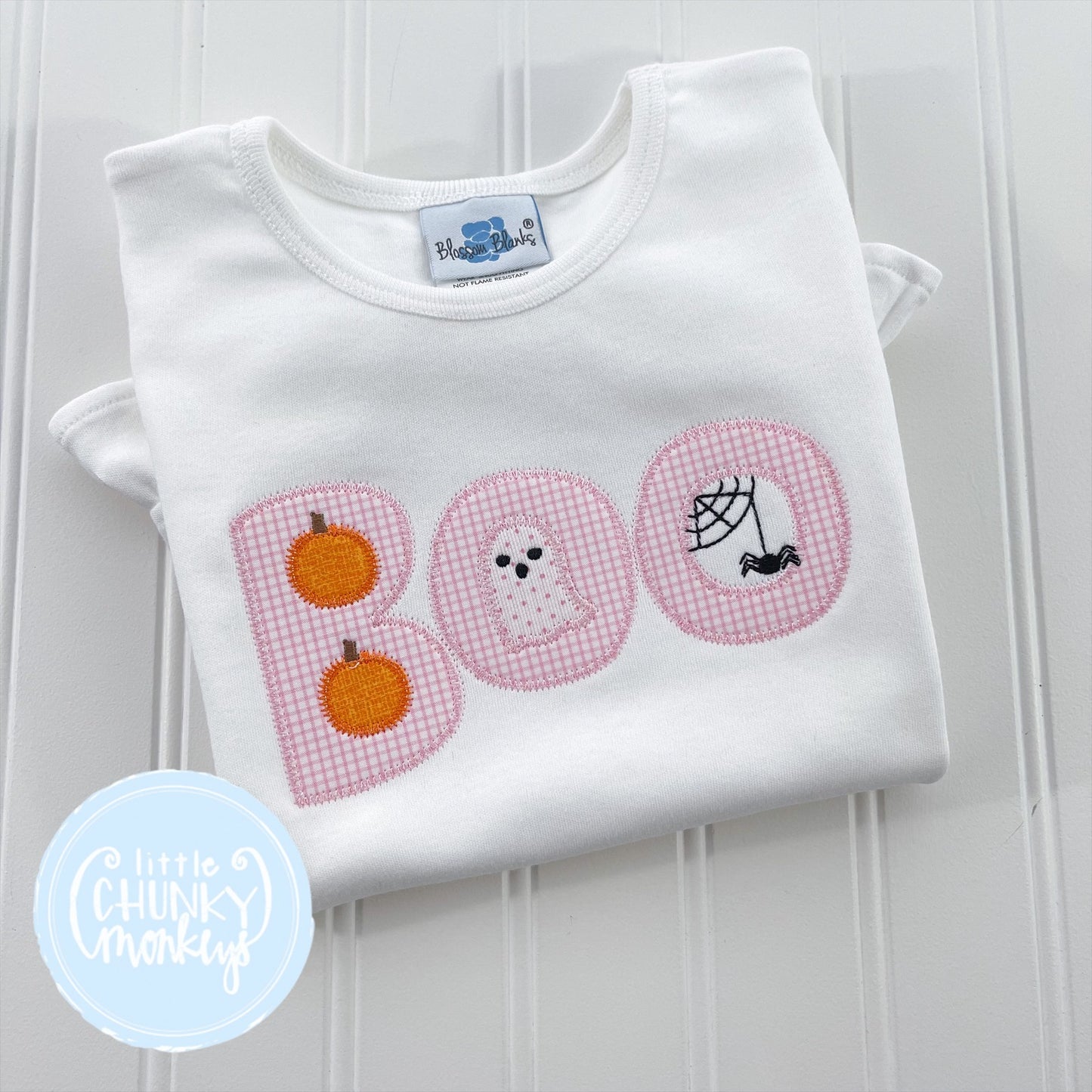 Girl shirt- Girl Fall Shirt - Applique BOO