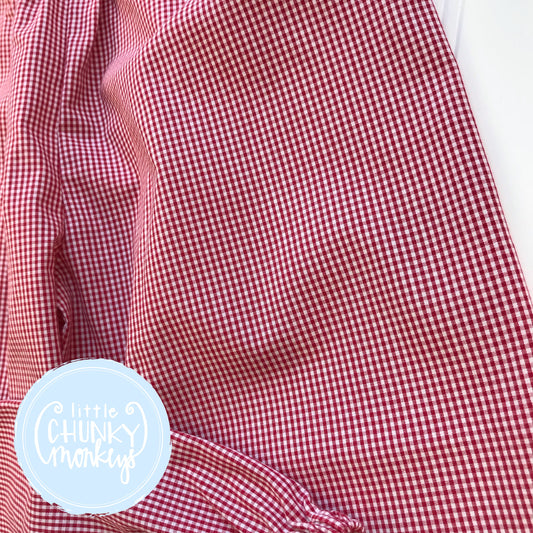 Red Gingham Bottoms