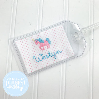 Vinyl Luggage Tag