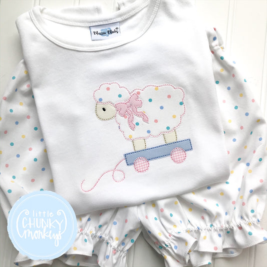 Girl Shirt - Lamb Wagon