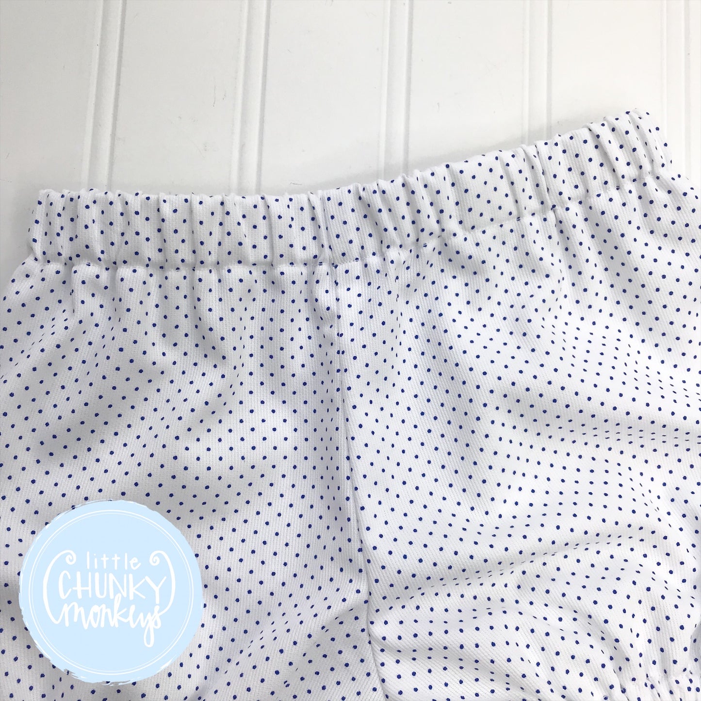 Royal Dot Pique Bottoms