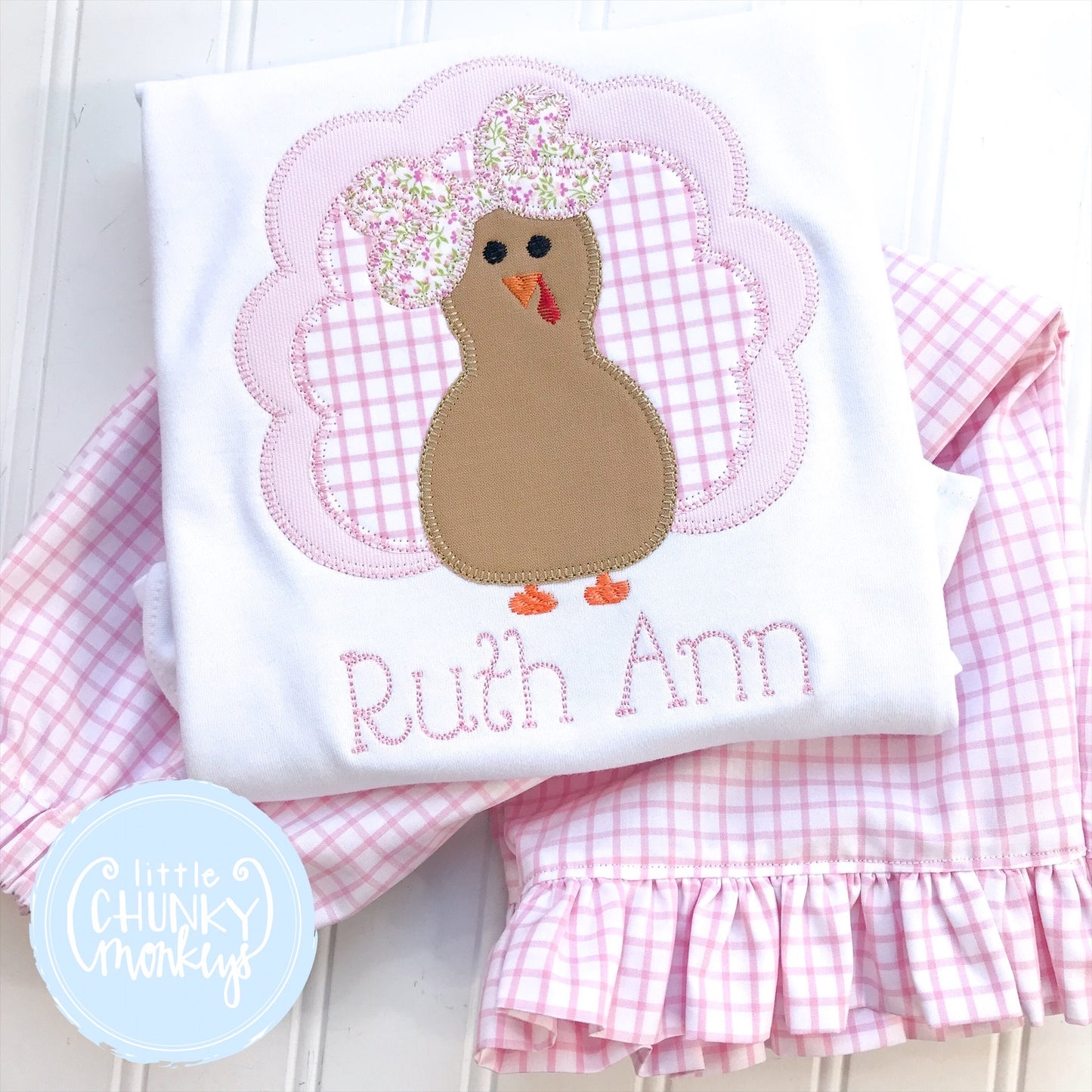 Girl Shirt - Thanksgiving Turkey Shirt