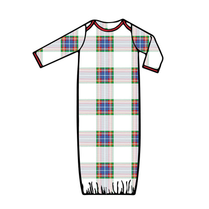 Christmas Baby Gown